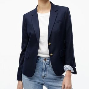 J Crew Schoolboy Navy Blue Blazer Size 0